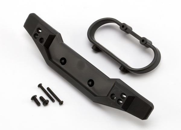 Traxxas@ 5636 Bumper, rear/ bumper mount, rear/ 4x10mm BCS (2)/ 3x25mm BCS (2)