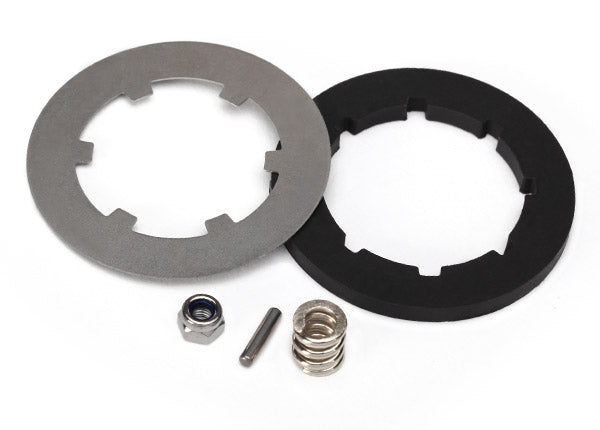 Traxxas® 7789 Rebuild kit, slipper clutch (steel disc/friction insert (1)/spring (1)/2.5x12mm pin/4.0mm NL(1))
