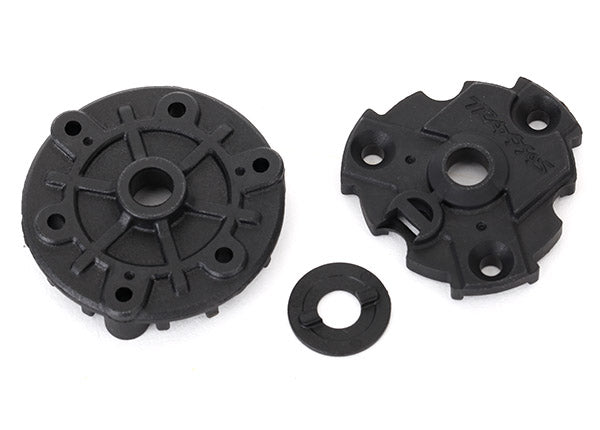 Traxxas® 7793X Housing, cush drive (front & rear halves)