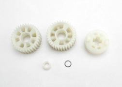 Traxxas@ 3985X Output gears, 33T (2)/ drive dog carrier/ output shaft spacer