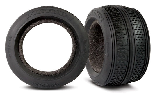 Traxxas@ 5570 Tires, Victory 2.8 Rear (2) foam inserts