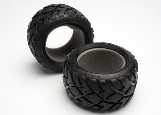 Traxxas@ 5578 Tires, Anaconda® 2.8" (2)/ foam inserts (2)