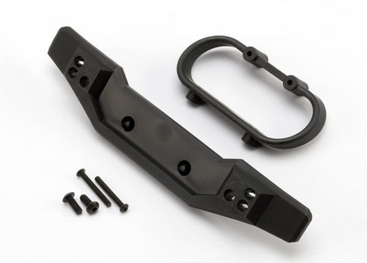 Traxxas@ 5636 Bumper, rear/ bumper mount, rear/ 4x10mm BCS (2)/ 3x25mm BCS (2)