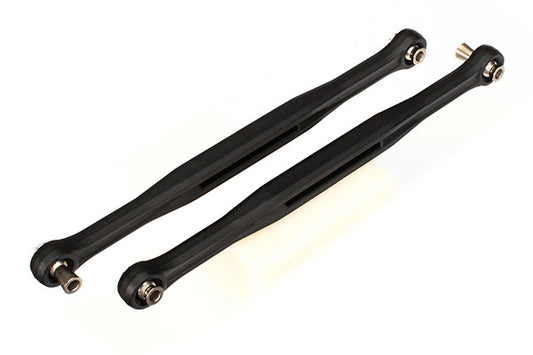 Traxxas® 7748 Toe links, molded composite, 173mm (158mm center to center) (black) (2)