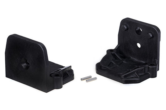 Traxxas® 7760 Motor mounts (front and rear)/ pins (2)