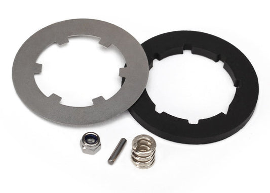 Traxxas® 7789 Rebuild kit, slipper clutch (steel disc/friction insert (1)/spring (1)/2.5x12mm pin/4.0mm NL(1))
