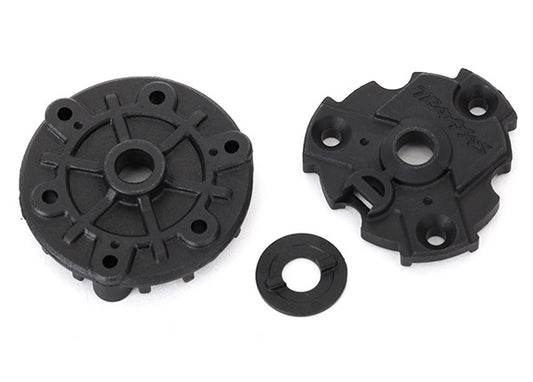 Traxxas® 7793X Housing, cush drive (front & rear halves)