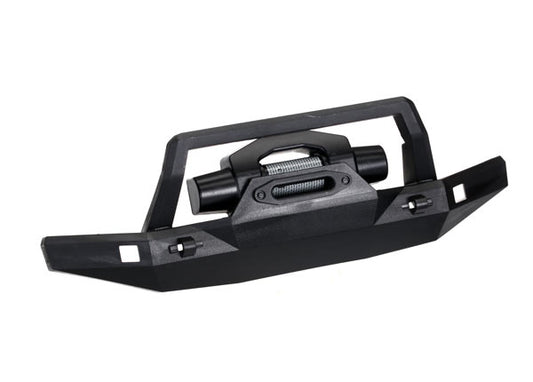 Traxxas® 8124 Bumper, front (178mm wide)/ winch/ 2.6x8 BCS (1)