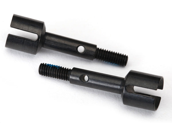 Traxxas® 8354 Stub axles (front or rear) (2)