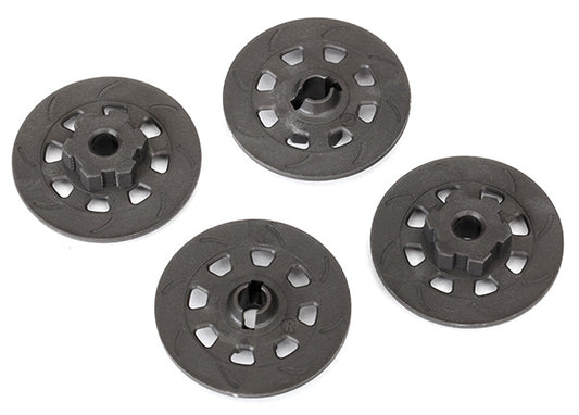 Traxxas® 8569 Wheel hubs, hex (disc brake rotors) (4)