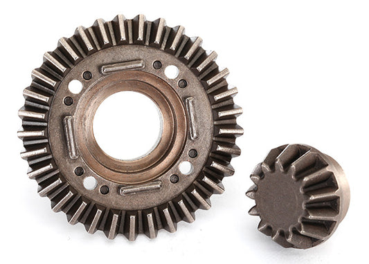 Traxxas® 8579 Ring gear, differential/ pinion gear, differential (rear)