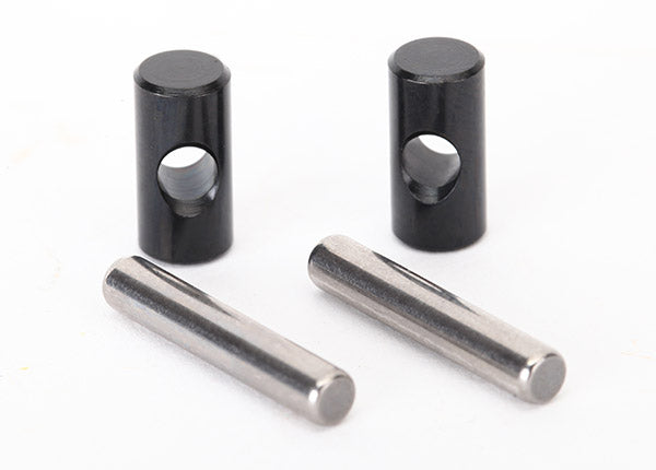 Traxxas® 8651 Rebuild kit, driveshaft (cross pin (2)/ 16mm pin (2)) (metal parts for 2 driveshafts)
