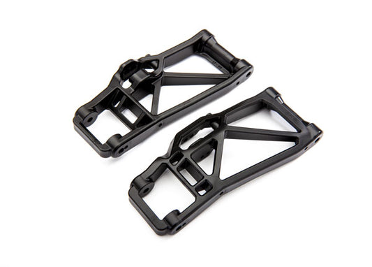 Traxxas® 8930 Suspension arms, lower, black (left and right, front or rear) (2)