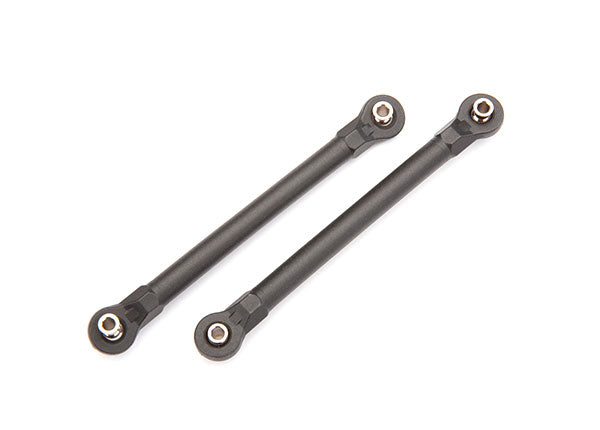 Traxxas® 8948 Toe links, molded composite, 100mm (89mm center to center) (black) (2)