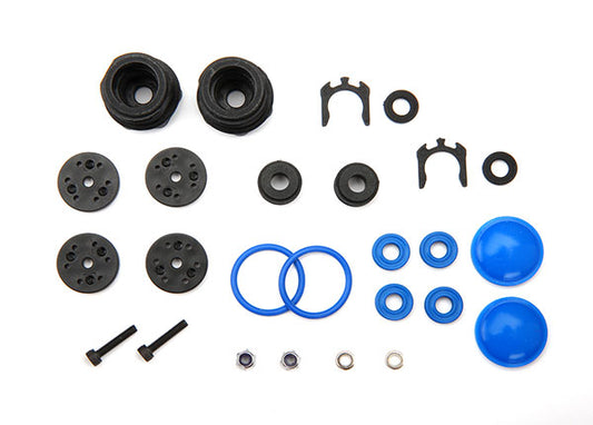 Traxxas® 8962 Rebuild kit, GT-Maxx® shocks (lower cartridge, pistons, piston nuts, bladders, screws) (renews 2 shocks)
